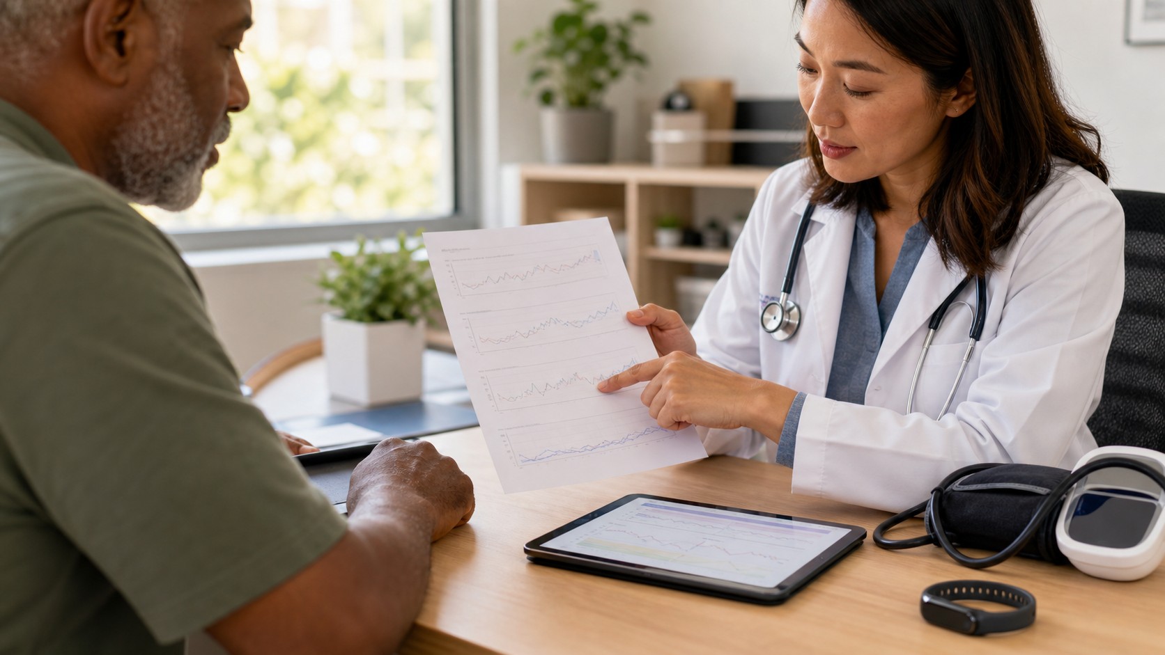 How AI Predicts Your Risk of Chronic Diseases Before Symptoms Appear editorial healthcare image